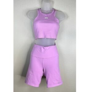 ALO Yoga Lavender Track Pants & Joggers